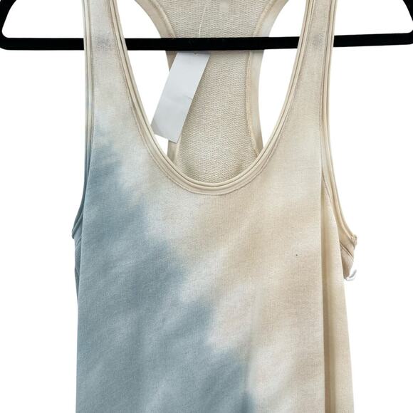 Young Fabulous & Broke Eberhart Tie-Dye Jumpsuit Blue Cream Size Small - Picture 4 of 15